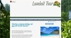 Desktop Screenshot of lombok-tour.com